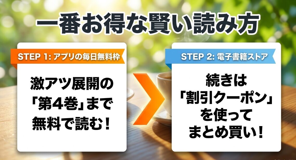 漫画アプリの無料枠と電子書籍ストアの割引クーポンを組み合わせたBLUE GIANTのお得な読み方