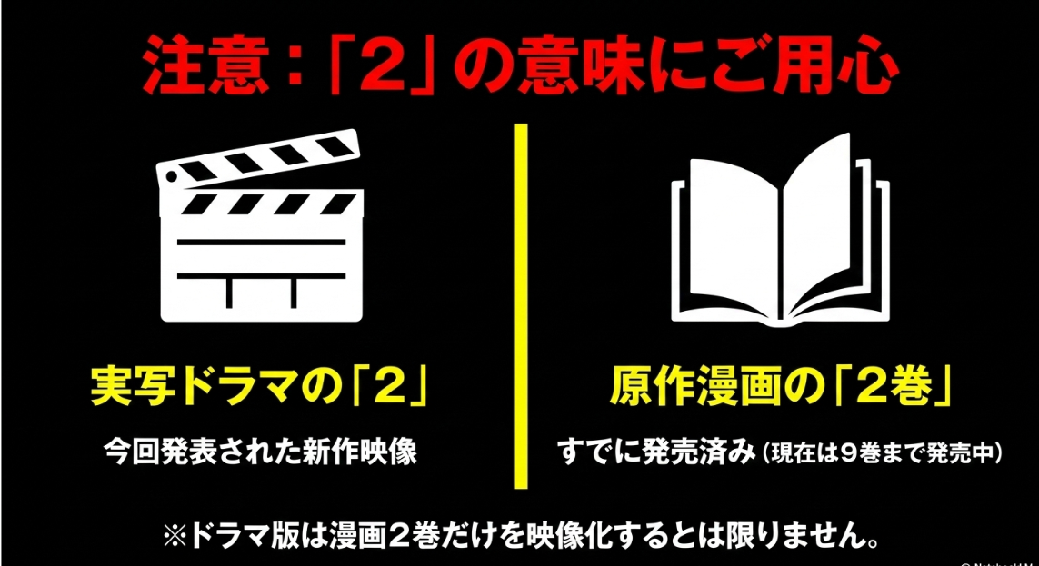 幸せカナコの殺し屋生活2 ドラマのシーズン2と原作漫画2巻の違いに注意